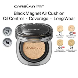 Carslan Black Magnetic BB Cream Air Cushion CC Cream Oil Control Long Lasting Liquid Foundation Moisturizing Concealer Face Base