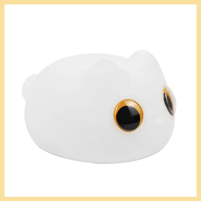 

Силиконовый ночник GOOD-Cat, USB перезаряжаемый настольный прикроватный ночник для сна, подарок на день рождения для домашних животных, ночник