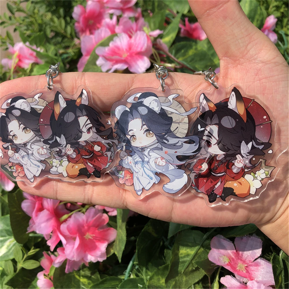 Anime Tian Guan Ci Fu Heaven Official's Blessing Hua Cheng Xie Lian Cosplay KOSTÜM Acryl Schlüsselanhänger Zubehör Prop