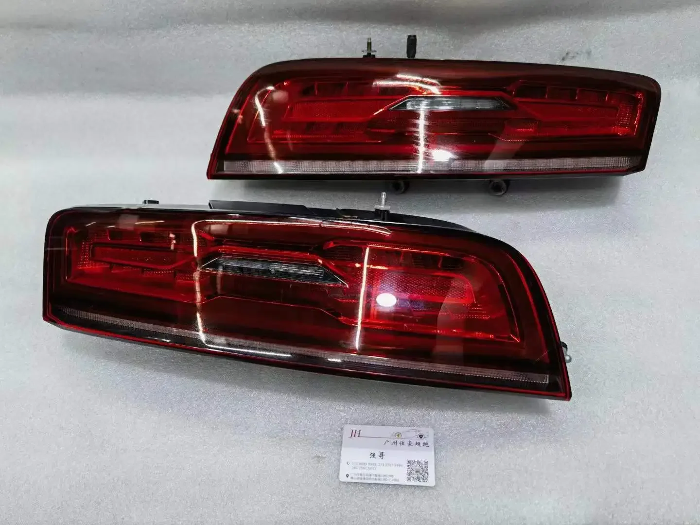 Original lâmpada traseira LED luzes traseiras, segunda mão lâmpadas traseiras para AUDI R8 2014-2016, OEM 420945095K 420945096F 420945096K