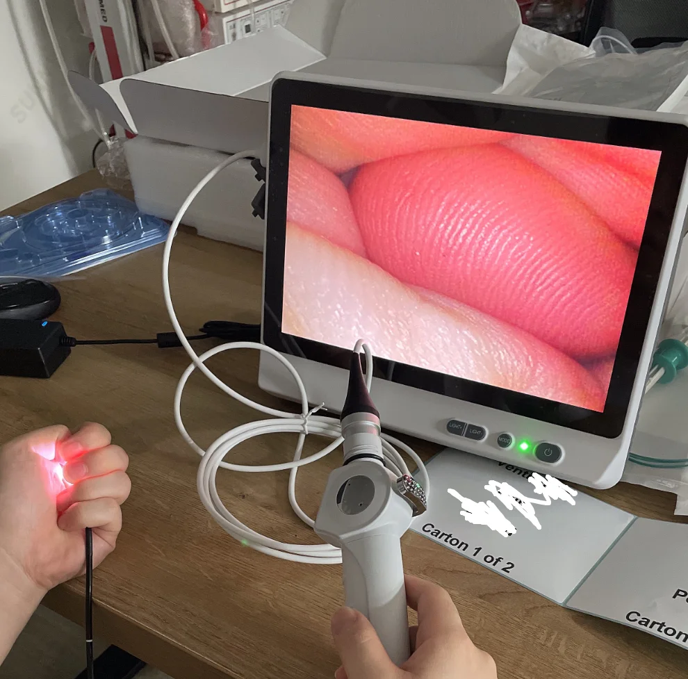 SY-P029-3 Veterinär-Video-Endoskop, flexibel, 5,5 mm, mit LED-Licht für Hunde und Katzen