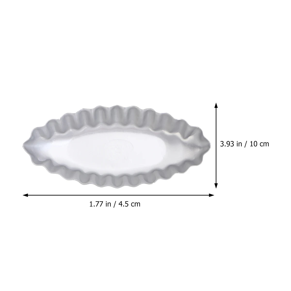 

6 pcs Aluminium Alloy Baking Mold Non-Stick Cake Mold For Diy Party Wedding Home Use Oven Dishwasher Refrigerator