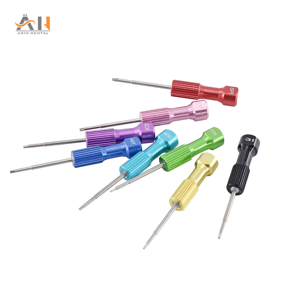 

8Pc Dental Implant Screw Driver Stainless Steel Dentistry Tool Kit Micro Screwdriver For Implants Drilling Dentist Instrument