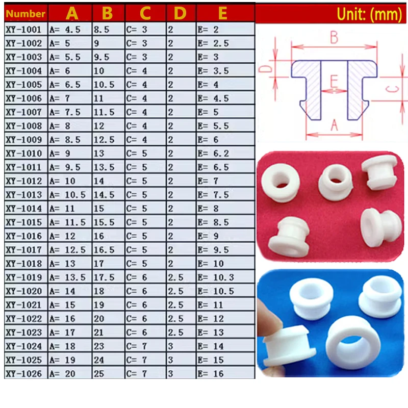 Plugues de furo Snap-on ocos cinzentos, Plug De Grommet De Borracha De Silicone, Cabo De Fio De Bung, Fiação Proteger Arbustos