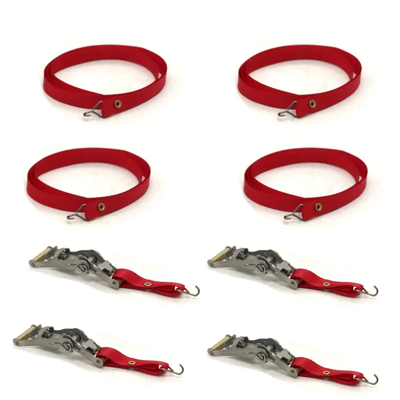 Model Simulation Rope Tensioner Fastening Belt Strap for 1/14 Tamiya Truck 1/10 RC Crawler Car Traxxas Trx4 Axial Scx10 RC4WD