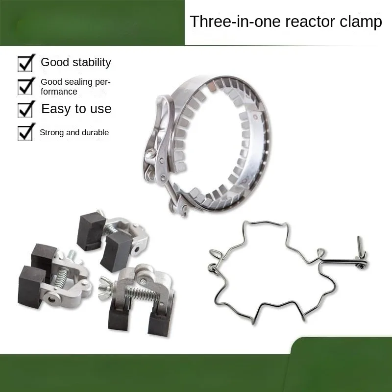 

Стальной проволочный зажим открытого реактора, три в одном зажиме, фланцевый зажим из открытой стальной проволоки реакционного топора