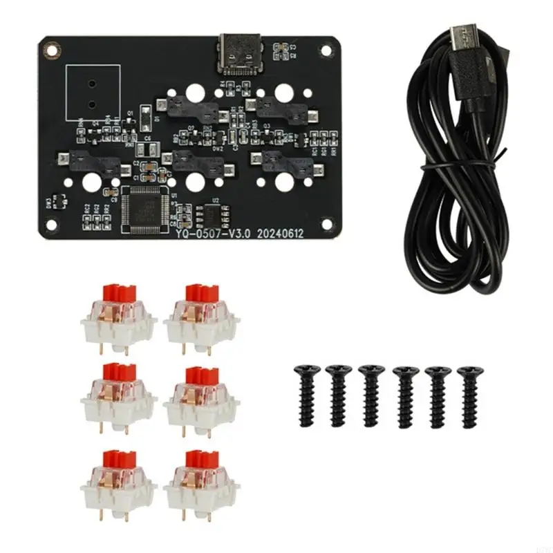 

D7YC Mechanical Keyboard For 3D Printing Projects With Hot Swappable Switches