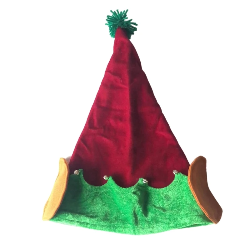 Christmas Elf for Kid Role Play Christmas Dress up Christmas Dwarf Hat Christmas Dress up Costume Accessory for Children