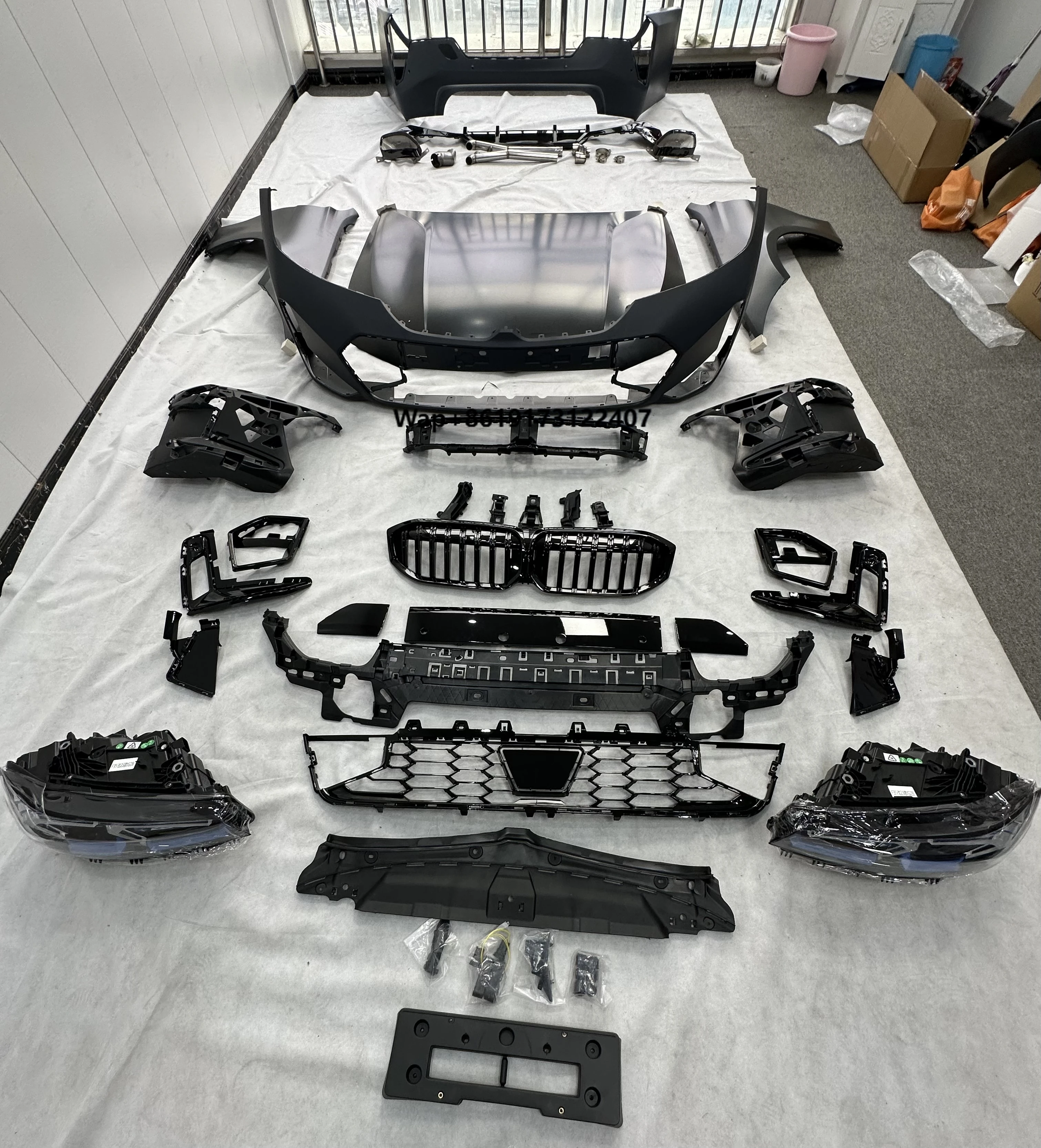 

Factory Wholesale Bodykit for F30 Upgrade to G20 MT with Front and Rear Bumper Side Skirt Hood Headlamp Taillamp Grille