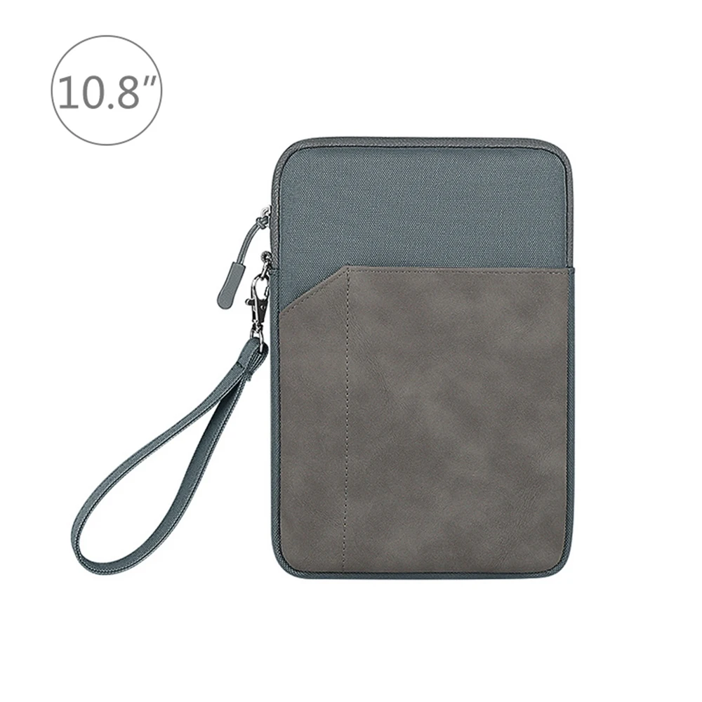 7.9-10.8 Inch Tablet Bag Padded Shockproof Tablet Sleeve Case with Front  Waterproof Portable Tablet Storage Bag with Carrying