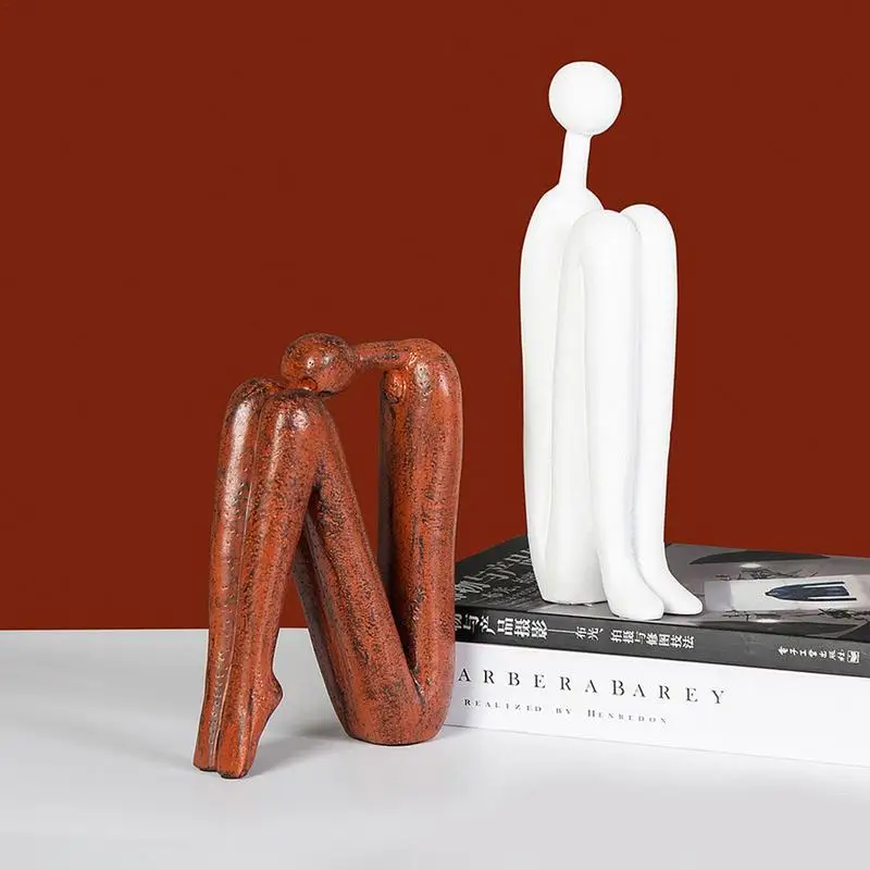 

Абстрактные скульптуры, домашний декор, искусственная смола, фигурки, коллекционные фигурки, современное искусство, стандартная кофейная полка