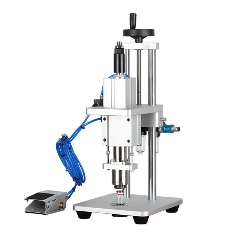 

Пневматическая полуавтоматическая машина для обжима стеклянных флаконов 8 мм, 13 мм, 15 мм, 20 мм с алюминиевыми крышками для герметизации бутылок с пероральными жидкостями и пенициллином