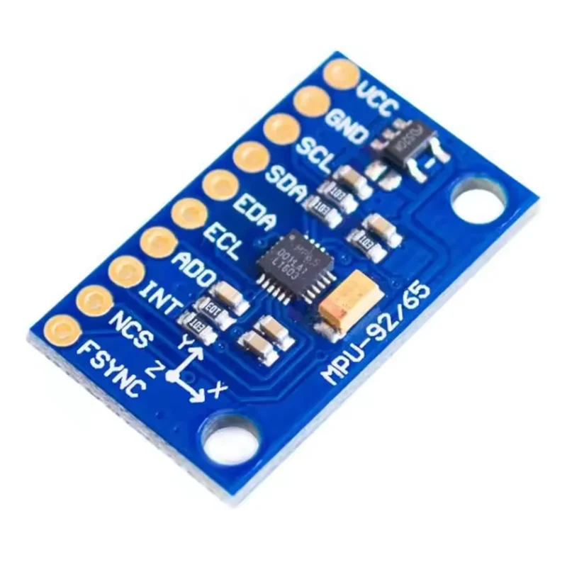 1pcs IIC I2C SPI MPU6500 MPU-6500 6-Axis Accelerometer Gyroscope Sensor Module Replace MPU6050 for Arduino with GY-6500 Pin