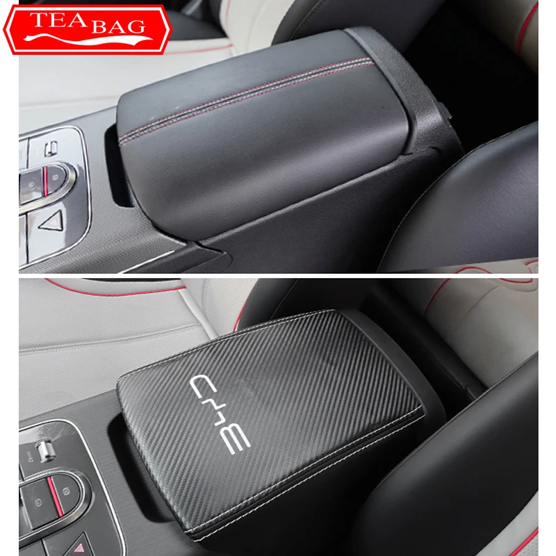 Per BYD KING DMI BYD Chazor 2024 Car Styling bracciolo Anti-sporco Pad Cover Sticker PU Leather Cover accessori Auto modificati