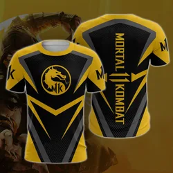 Mortal Kombat 11 T-Shirts Game 3D Print Streetwear Men Women Fashion Oversized Short Sleeve T Shirt Male Tees Tops Man Clothing