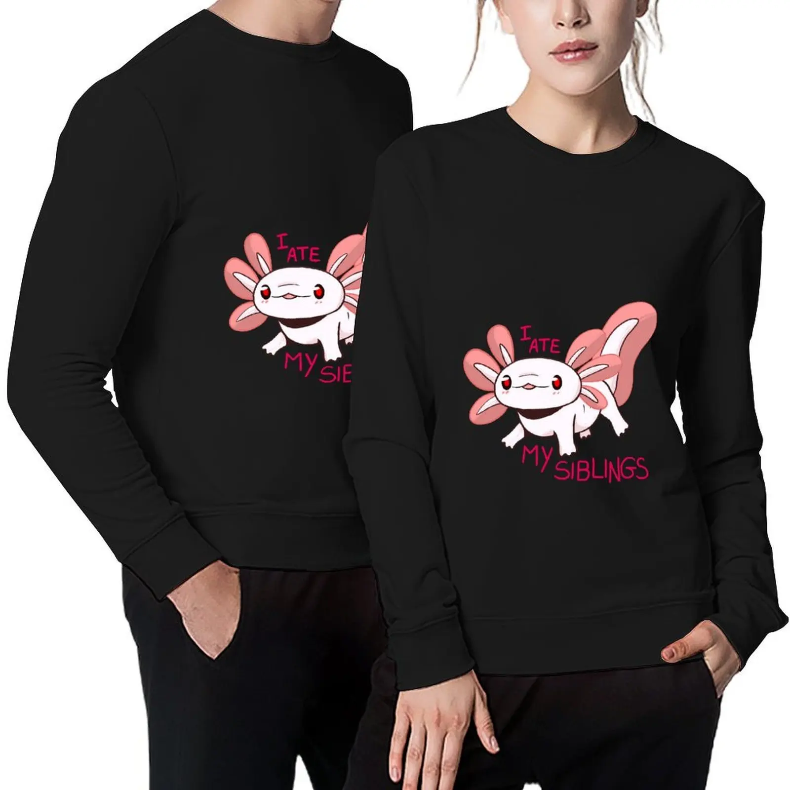 

Axolotl baby Pullover anime clothing tracksuits tracksuit men's winter sweater winter man sweatshirt