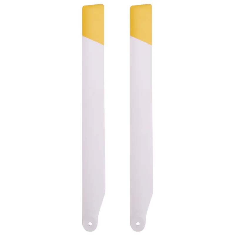 ABGB-3Pair لعبة تعمل بالريموت هليكوبتر ترقية C138 الدوار الجناح مجموعة ل RC عصر C138 جرس 206 1:33 لعبة تعمل بالريموت هليكوبتر أجزاء أصفر أبيض