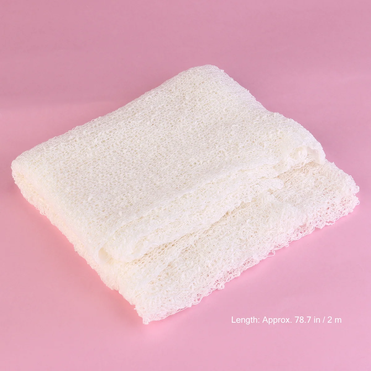 Bebê recém-nascido fotografia foto prop estiramento envoltório super elástico malha longo envoltório do bebê para panos recém-nascidos