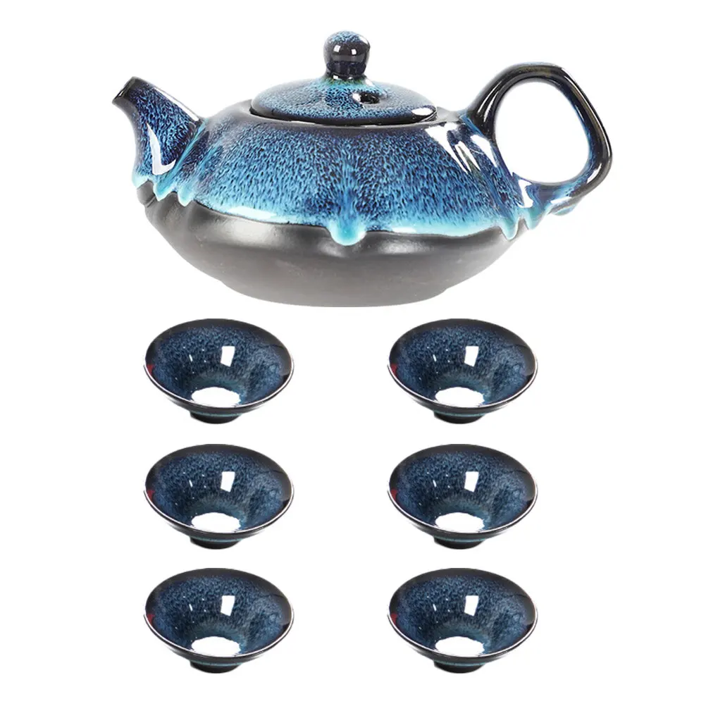 

Набор керамической посуды для чая премиум-класса: термоизоляция, безопасное использование, идеально подходит для индивидуальных вечеринок и семейных встреч.