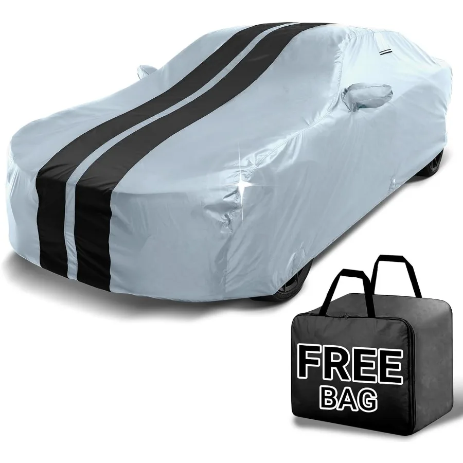 

Custom Car Cover for BMW 3Series Sedan 20122025 Waterproof AllWeather Rain Snow UV Sun Protector Full Exterior Indoor Outdoor C