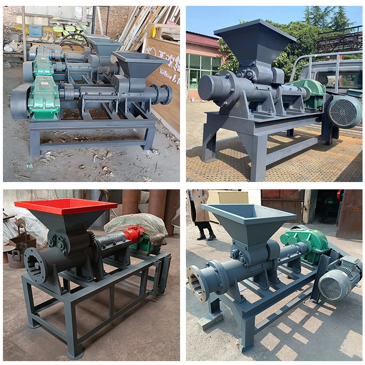 New Type Songbai Coal Charcoal Forming Machine Briquettes Production Equipment 140-600kg/h Capacity 220V/380V
