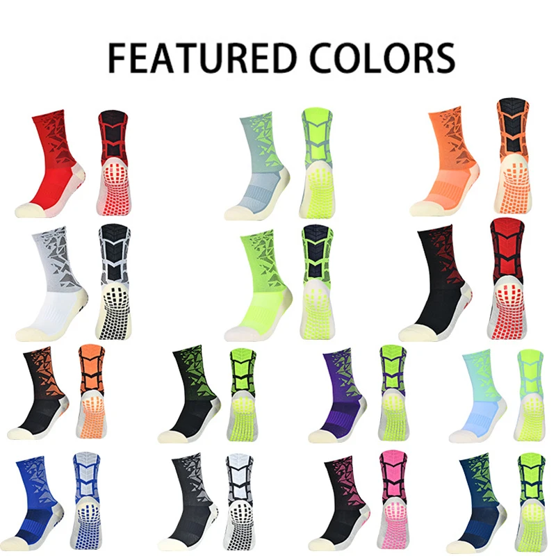 Anti-Slip Soccer Sports Football Socks Thickened Breathable Football Socks Men Women Outdoor Running Cycling calcetines