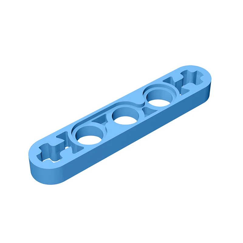 MOC PARTS GDS-691 Technical, Liftarm Thin 1 x 5 - Axle Holes compatible with lego 11478 pieces of children's toys