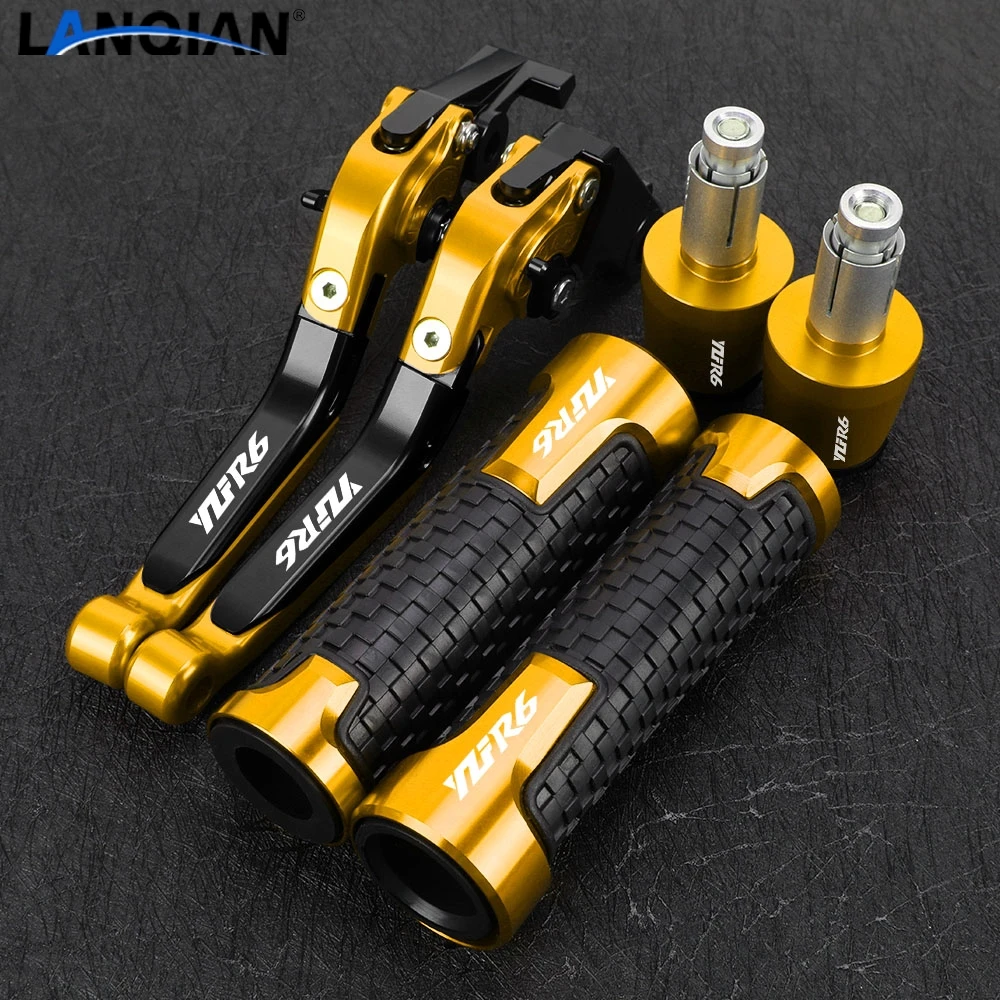 

Brake Clutch Levers For Yamaha R6 YZF R6 YZFR6 2005 2006 2007 2008 2009 2010 2011 2012 2013 2014 2015 2016 Handlebar Grips ends