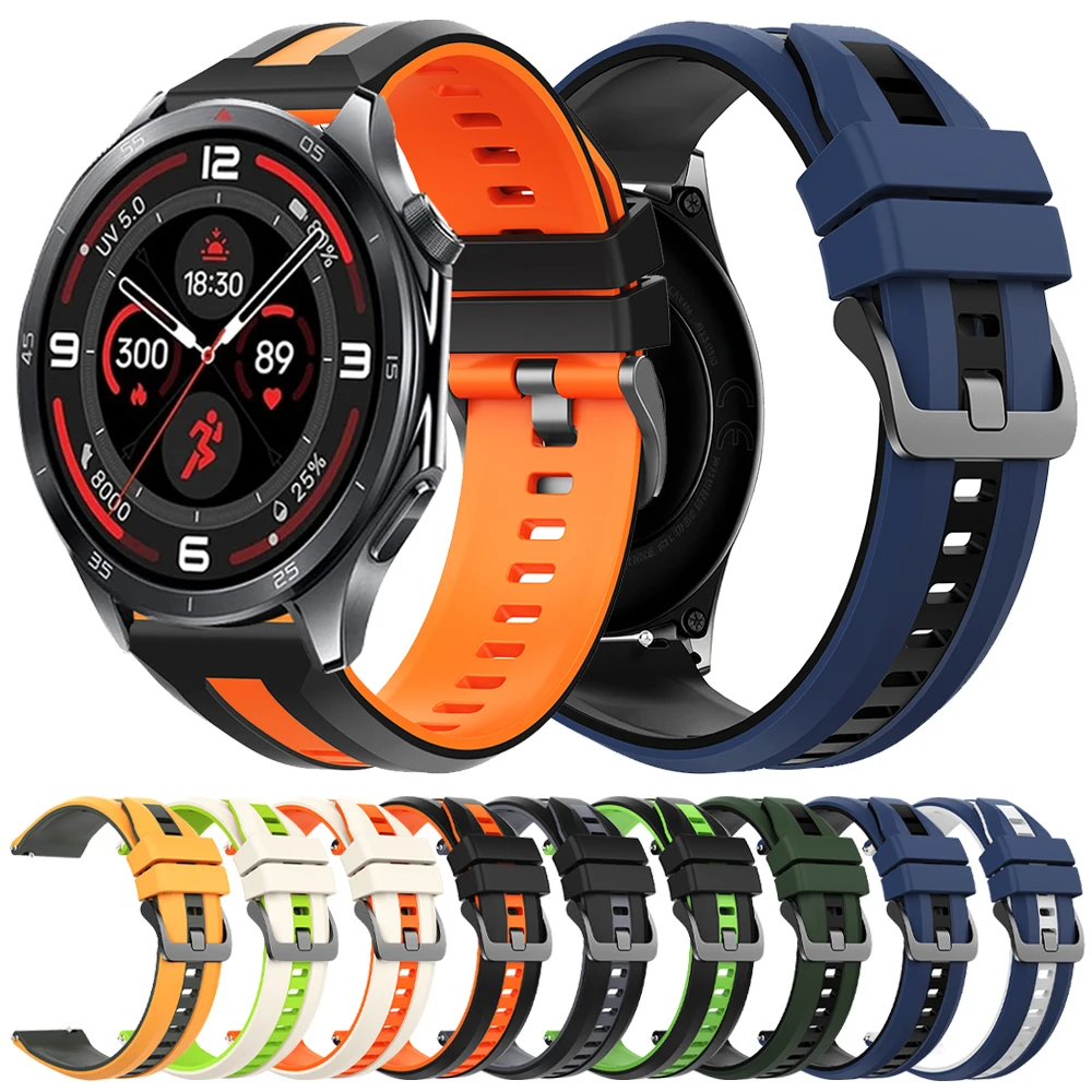 22Mm Silicone Strap…