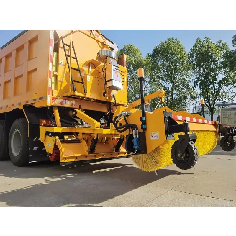 ISO 20cm Snowplow Snow Shovel with Engine Motor and Gear High Ice Breaking Capacity