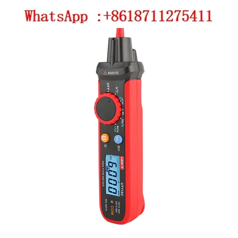 

UT118C portable pen multimeter high-precision intelligent anti-burning digital multimeter for electricians