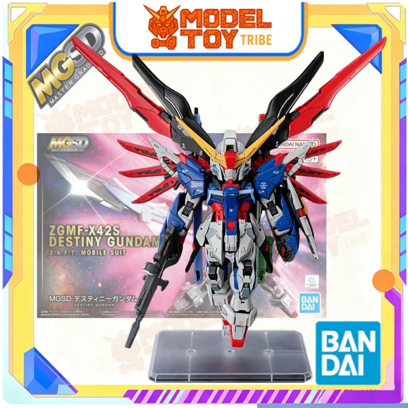 

In-Stock Japan Bandai Original Anime MGSD ZGMF-X42S DESTINY GUNDAM(Z.A.F.T. MOBILE SUIT) Model Kit Model Toy Collectible Gift