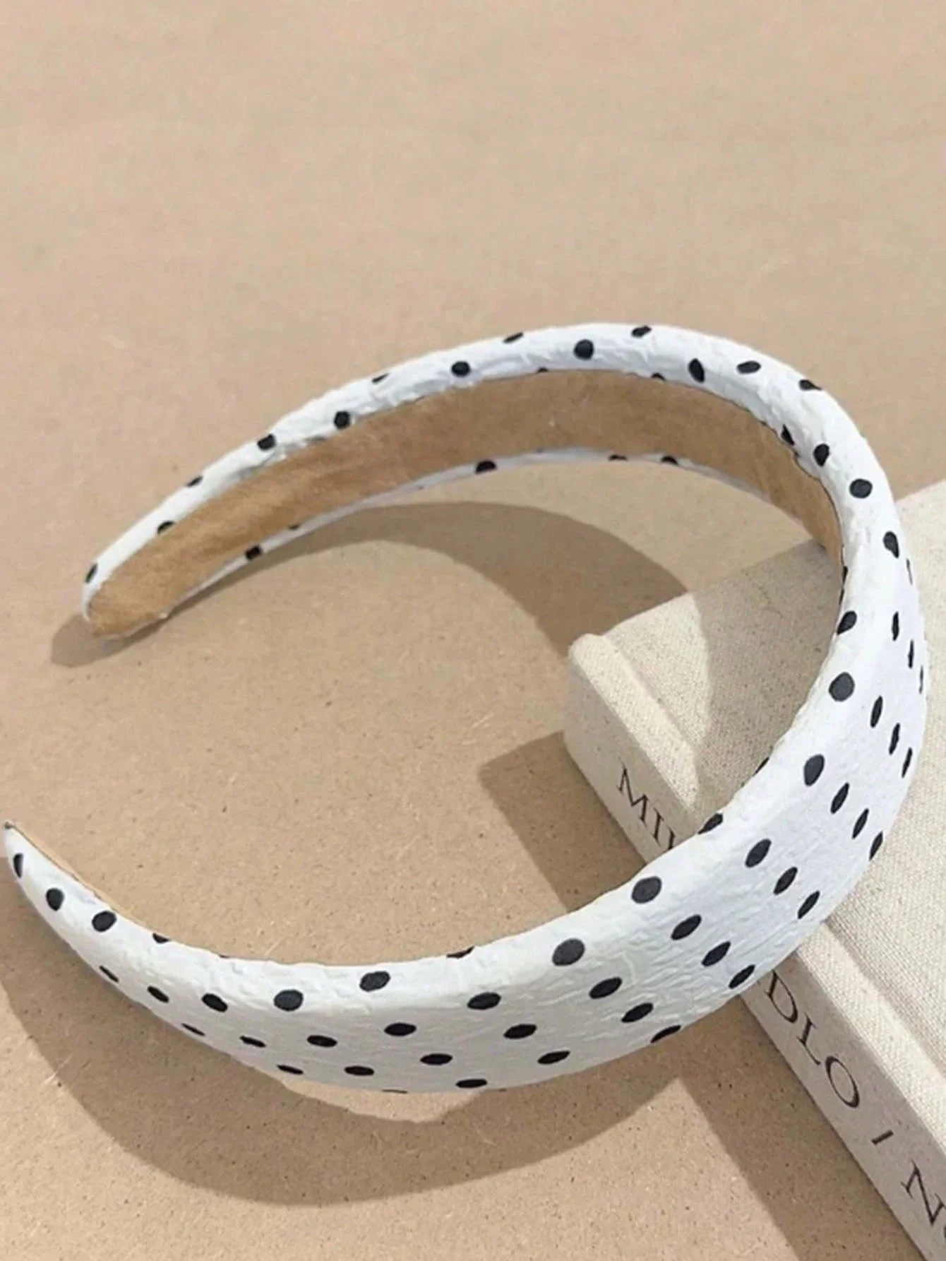 

Повседневные полиэстеровые повязки на голову в горошек для женщин, аксессуары для волос