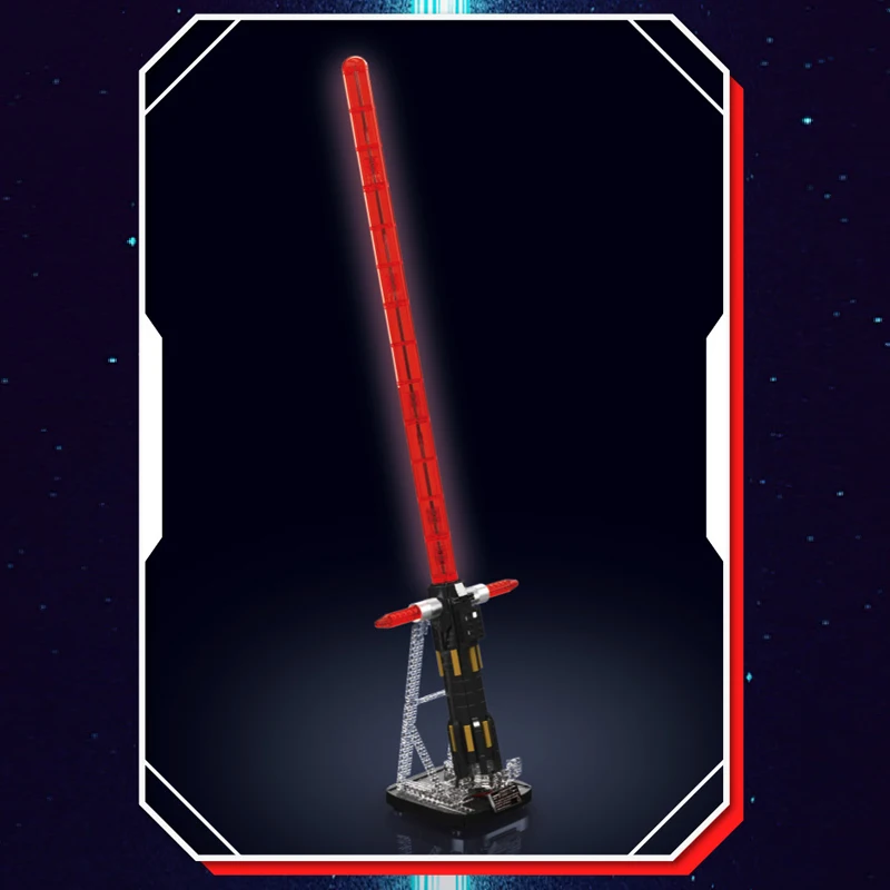 Mould King 10239 Star Plan Toys The Crossguard Saber Building Block with Led Part Assembly Cosplay Brick Toys Kid Christmas Gift view 2