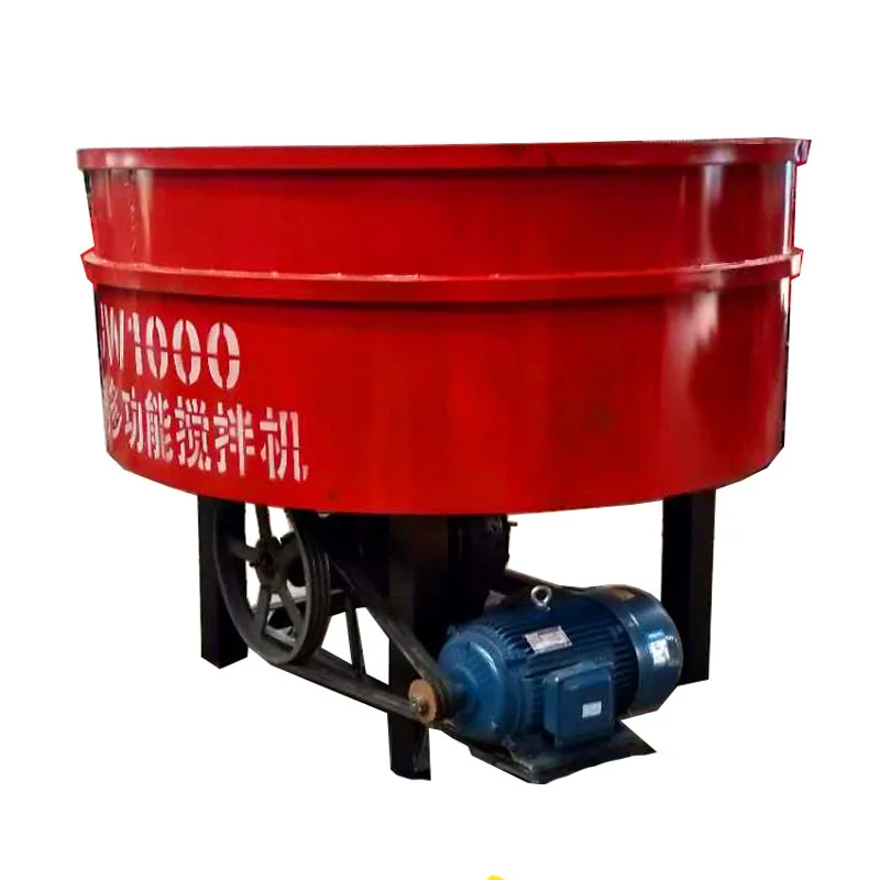 

Mini Die sel Pan Concrete Mixer For 350/500/750L Concrete electric Mixer for brick making machine