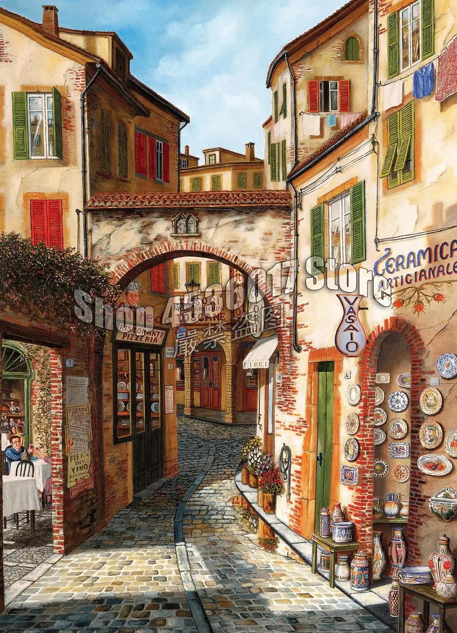 

Diamond Embroidery scenery Architecture Italy Diamond Mosaic Full Drills 5D DIY Diamond Painting Kit Home Decor Gift Christmas