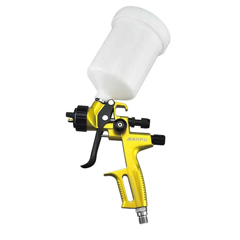 

HVLP 1.3mm Precision High Efficiency Professional Air Spray Gun 600cc Fluid Cup OEM for Automotive Refinishing and Car Painting