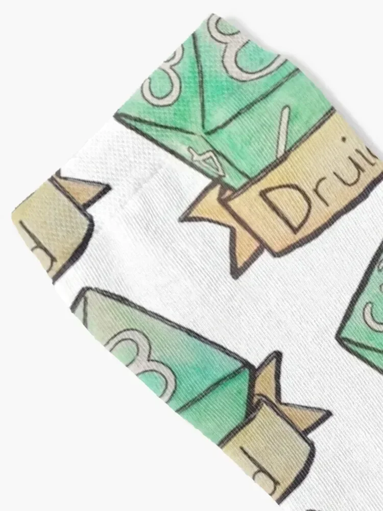 D&D Druid Hit Dice Socks new year floor Ladies Socks Men's