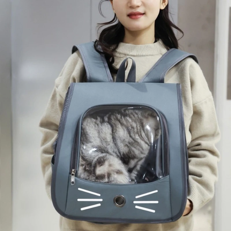 

Multifunctional Cat Carrier Bag Cat Backpack Outdoor Breathable Portable Shoulders Bag for Cats Small Dogs Transport Carrier