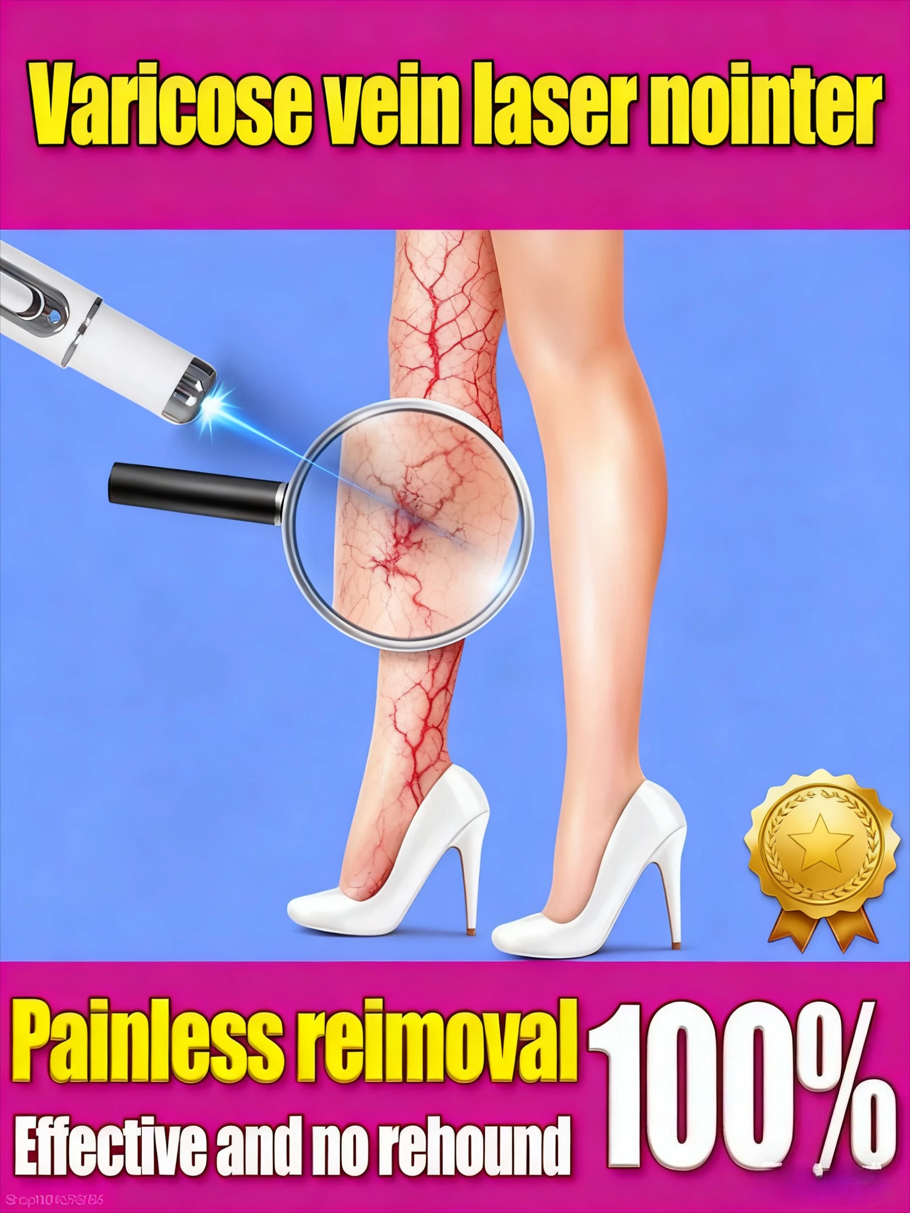 

Горячая распродажа 2025, инструмент для синего света Vein, больше скидок на наборы инструментов для ухода за ногами, рассказывающий прощай, чтобы варикозное расширение вен