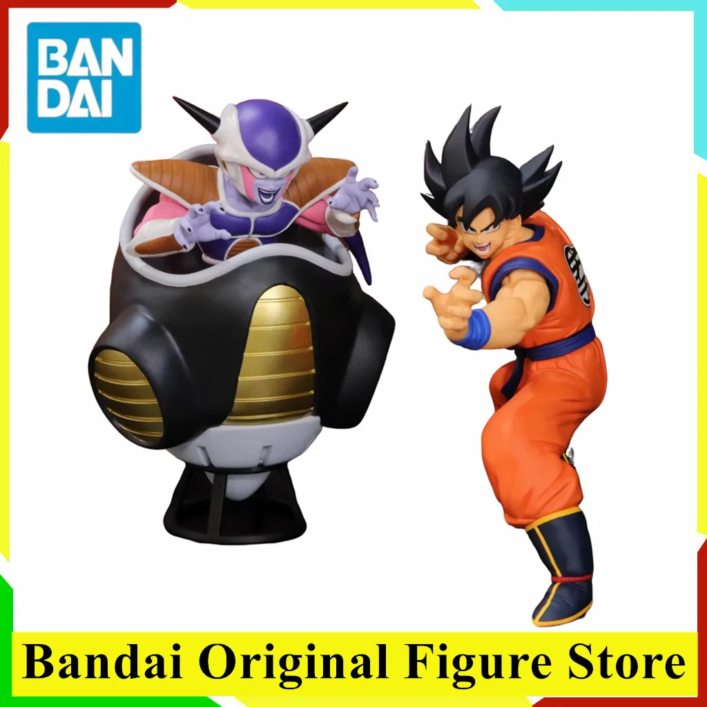 オリジナルバンダイマッチメーカー-フリーザ第一形態-孫悟空-ドラゴンボール-z-アクションフィギュアおもちゃ-pvc-モデルコレクションアニメギフト