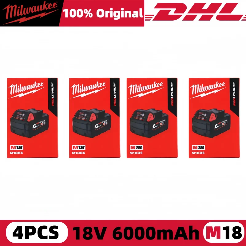 Milwaukee M12 REDLITHIUM HB 6.0Ah Extended Capacity Battery – 12V Rechargeable for M12 Cordless Tools (Model: 48-11-2402) image 3