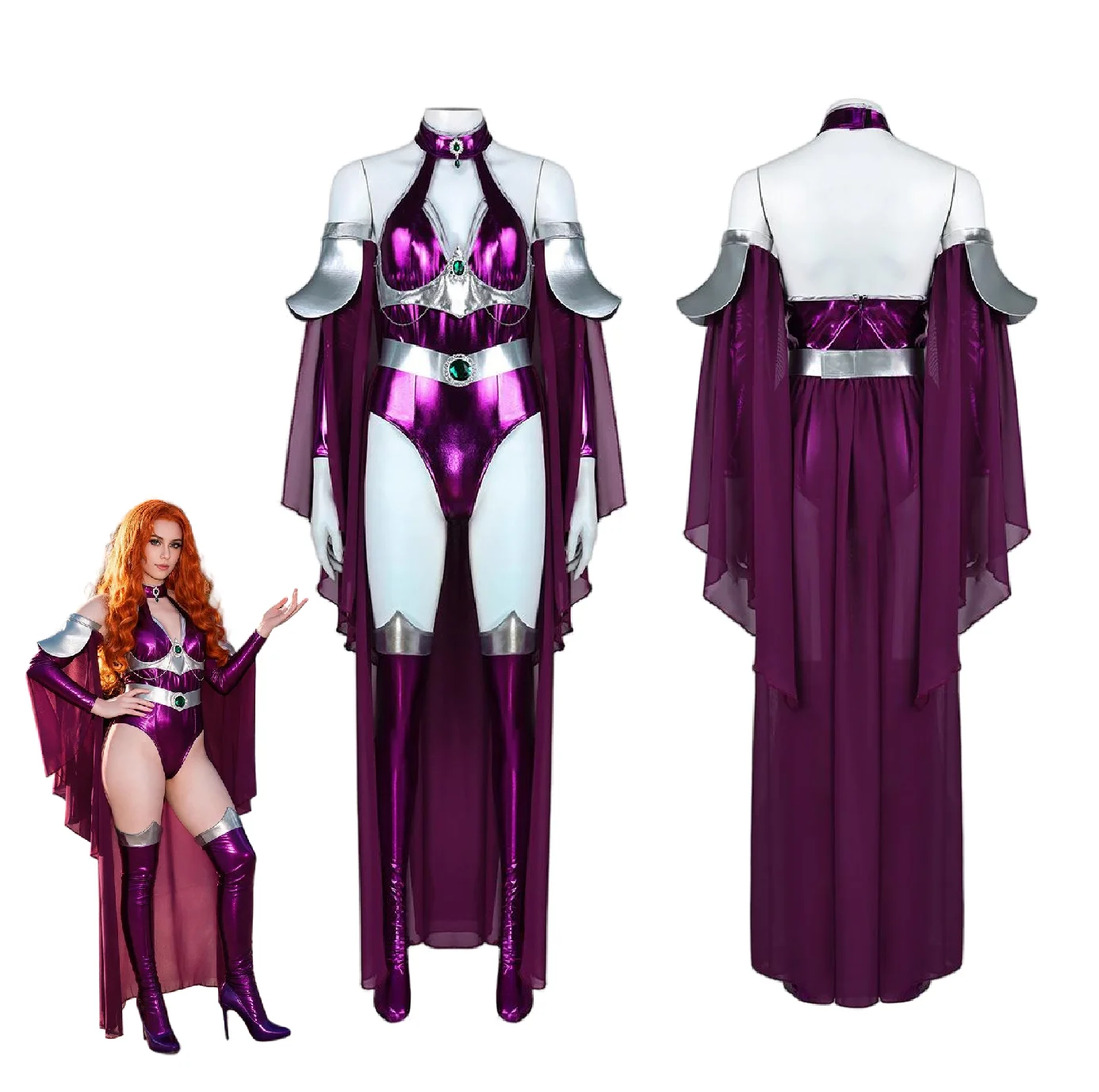 costume-da-starfire-dei-teen-titans-body-viola-abito-in-stile-anime-costume-da-cosplay-per-donne-ideale-per-comic-con-halloween-carnevale-e-spettacoli-teatrali
