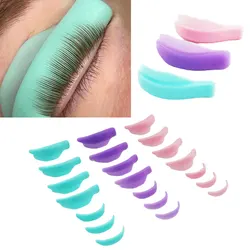 5/7 Pairs Eyelash Lifting Kit Silicone Pad Eye Lash Perm Pads Eyelashes Eyelash Lift Extension 3D Lashes Curler Applicator Tools