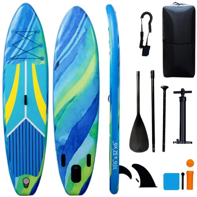 Kid-Friendly Inflatable Stand Up Paddle Boards Safe Stable Design for Young Water Sports Lovers Easy Maneuver
