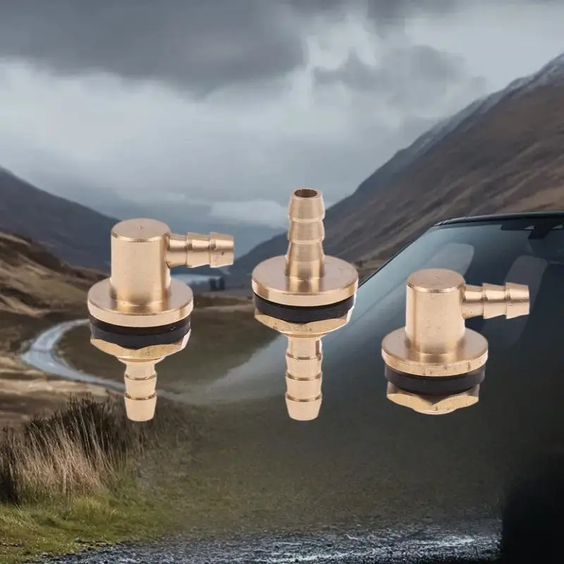 Remplisseur de buse d'huile de sortie d'entrée de mamelon de carburant d'huile en cuivre pour le réservoir de modèle RC accessoires de bricolage