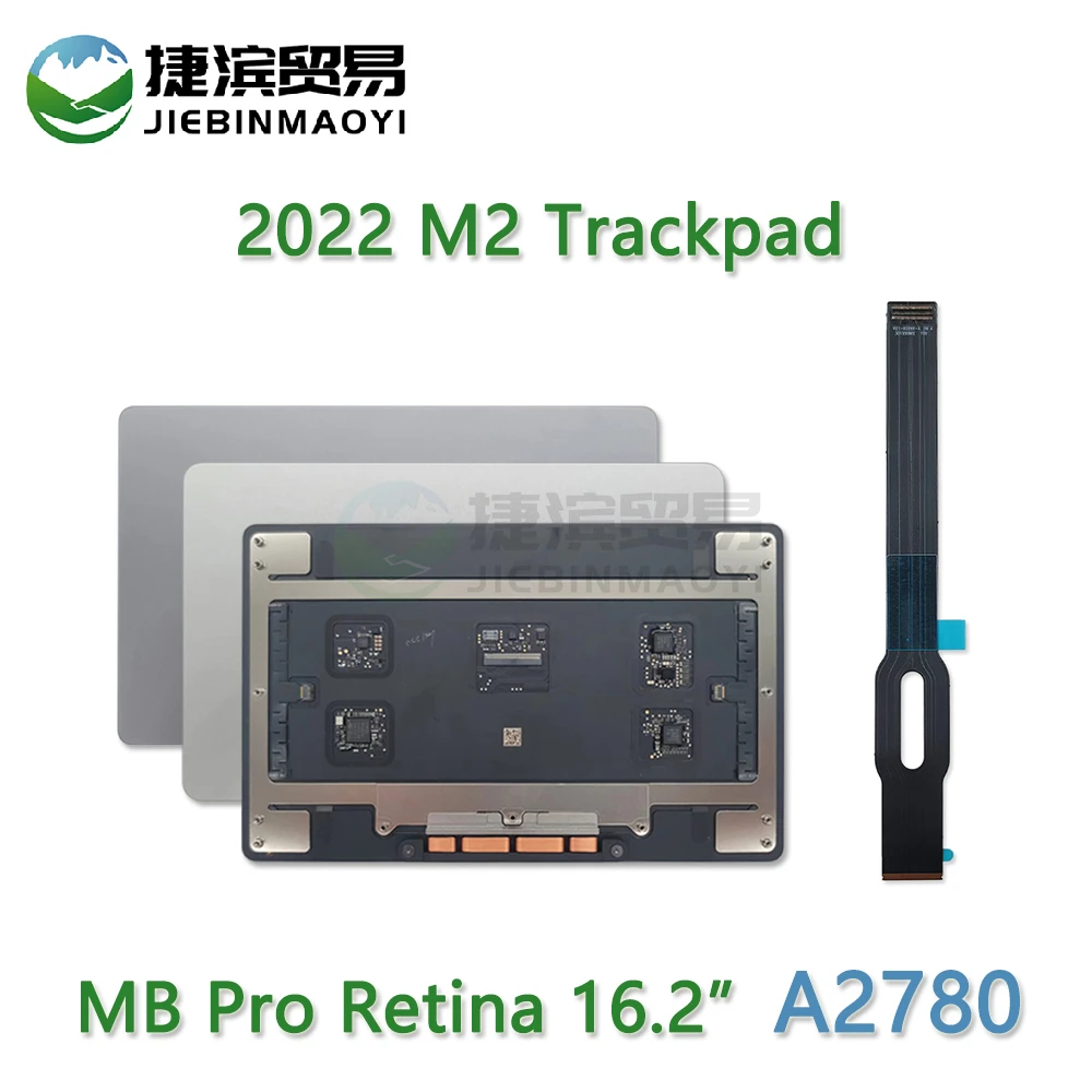 

2023 Year Laptop A2780Trackpad for MacBook Pro 16" M2 A2780 Touchpad Space Grey Silver Color Replacement (EMC 8103)