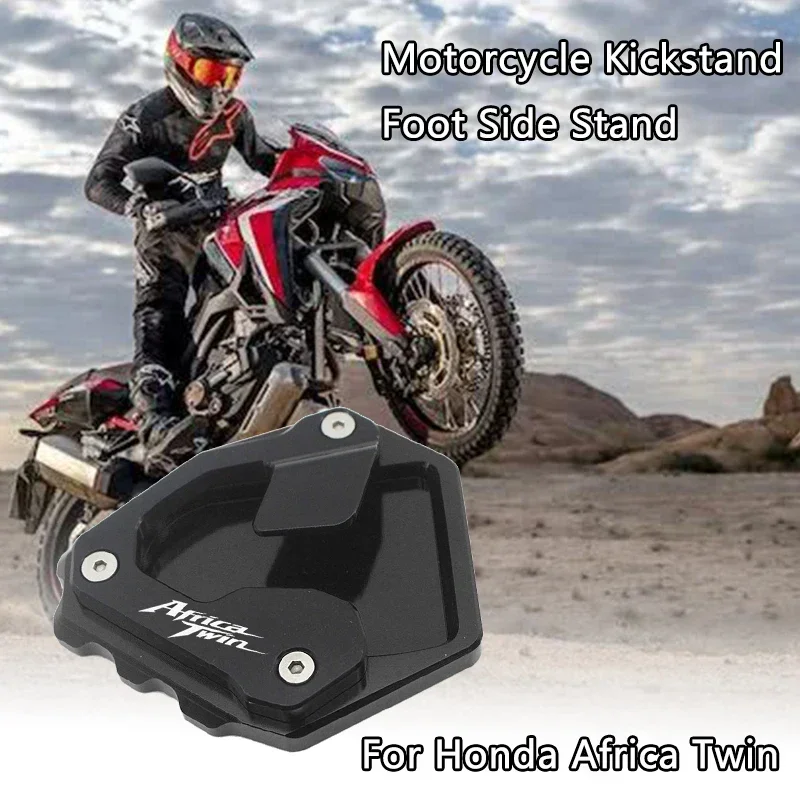 Motorrad Zubehör Ständer Seite Stehen Verlängerung Fuß Pad Unterstützung Für Honda CRF1000L CRF 1000L Africa Twin 2015-2021