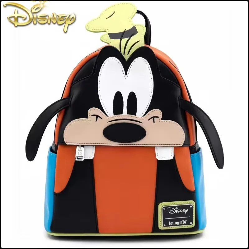 New Selling Arrival Disney Loungefly Goofy Cosplay Backpack Fashion Leisure Outdoor Sports Double Shoulder Girl Bag Xmas Gifts