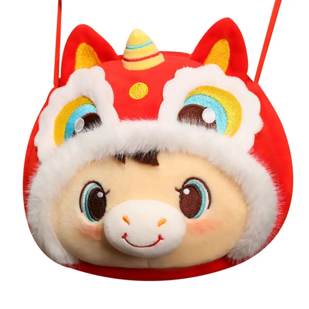 

Lucky Horse Zodiac Horse Crossbody bag Red Packet Envelope Horse Year Money Bag Red Chinese Style Lucky Horse Bag